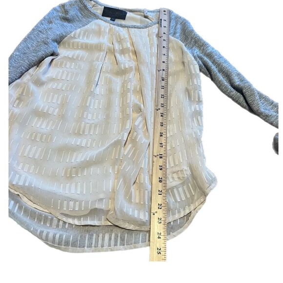 Anthropologie Sheer Blouse. Fully Lined. Sunday in Brooklyn. Sz XS. Great Cond!! - Picture 11 of 11